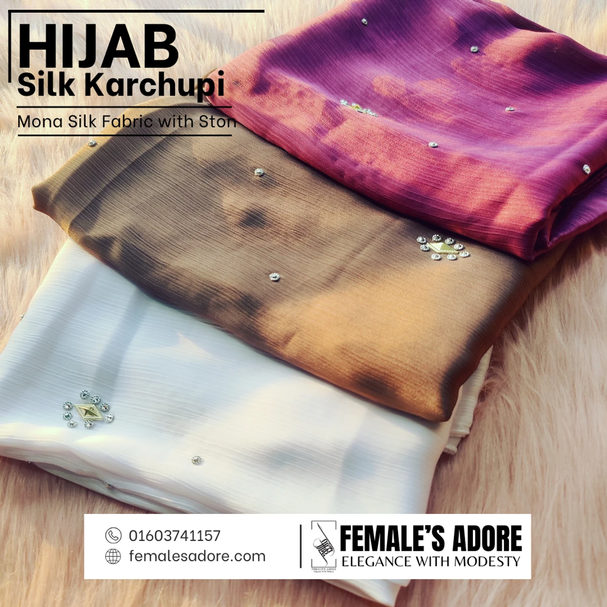 PARTY HIJAB 72/30 INCH