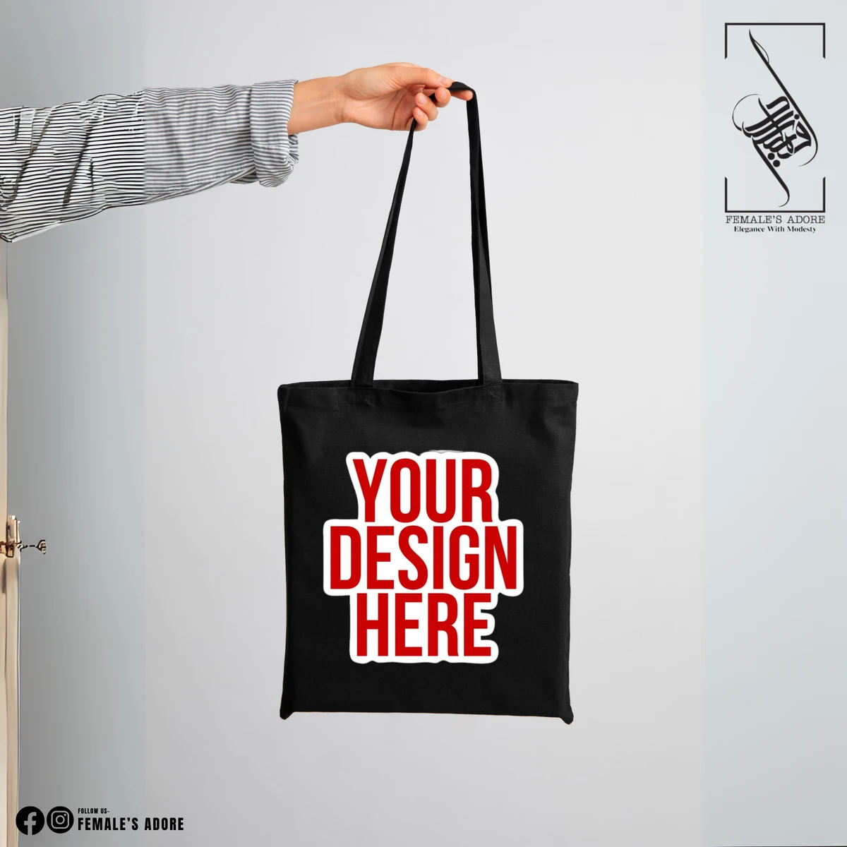 CANVAS TOTE BAG - CUSTOMIZE DESIGN