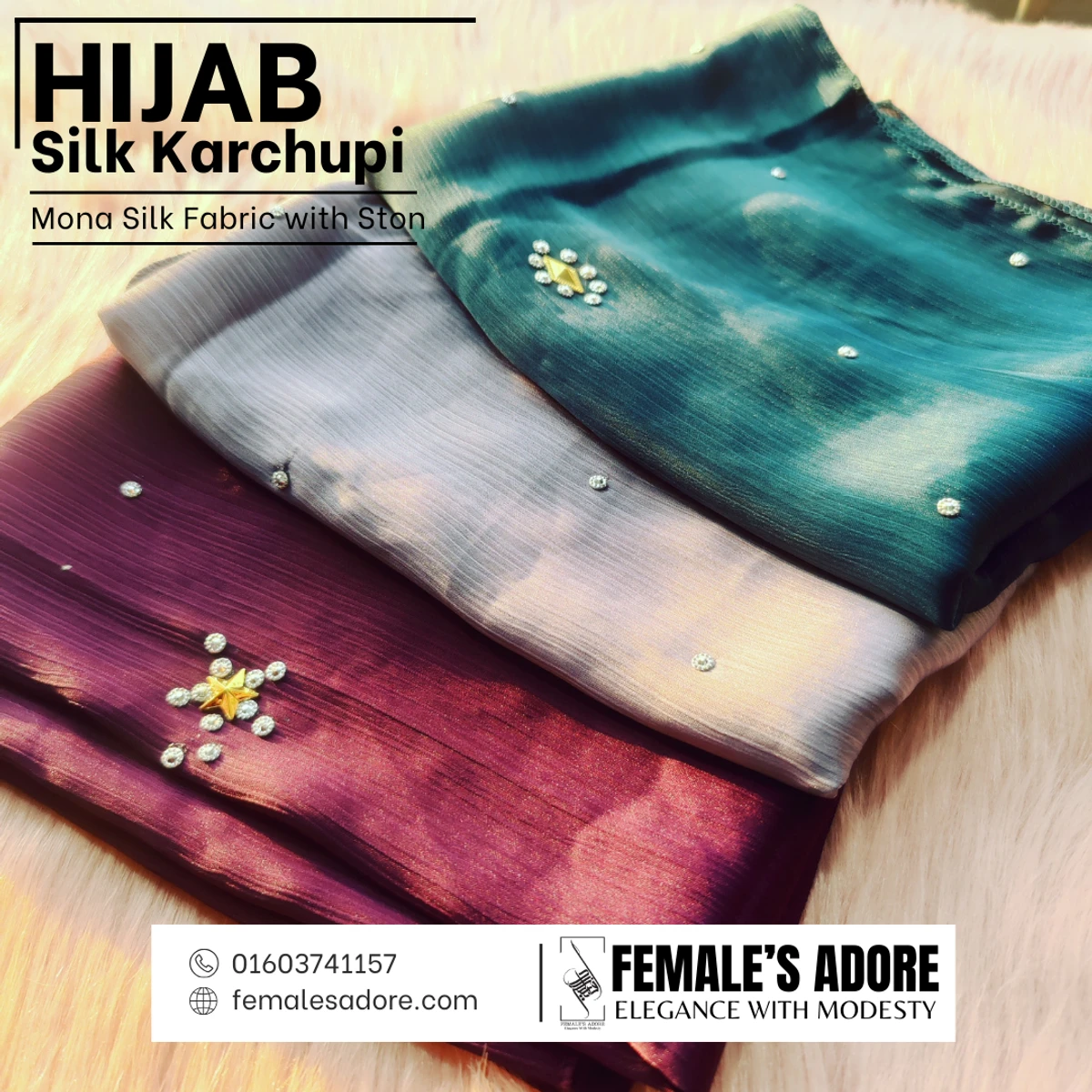 PARTY HIJAB 72/30 INCH